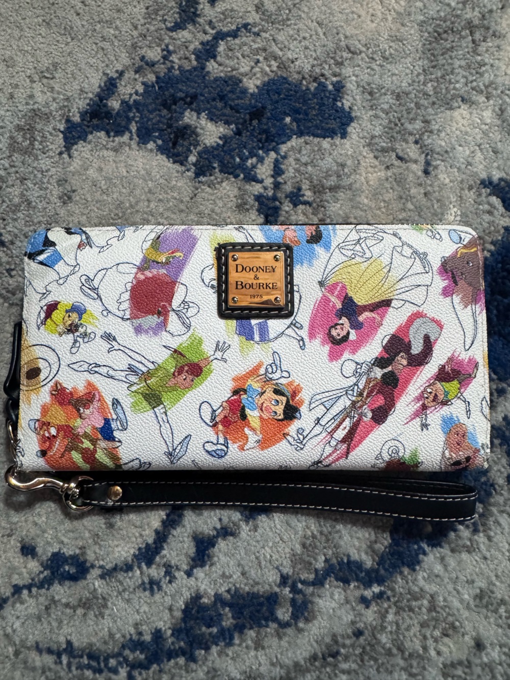 Dooney & Bourke x Disney Ink and Paint Wallet Wristlet